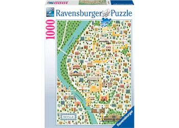 Map of Seville 1000p - RAVENSBURGER