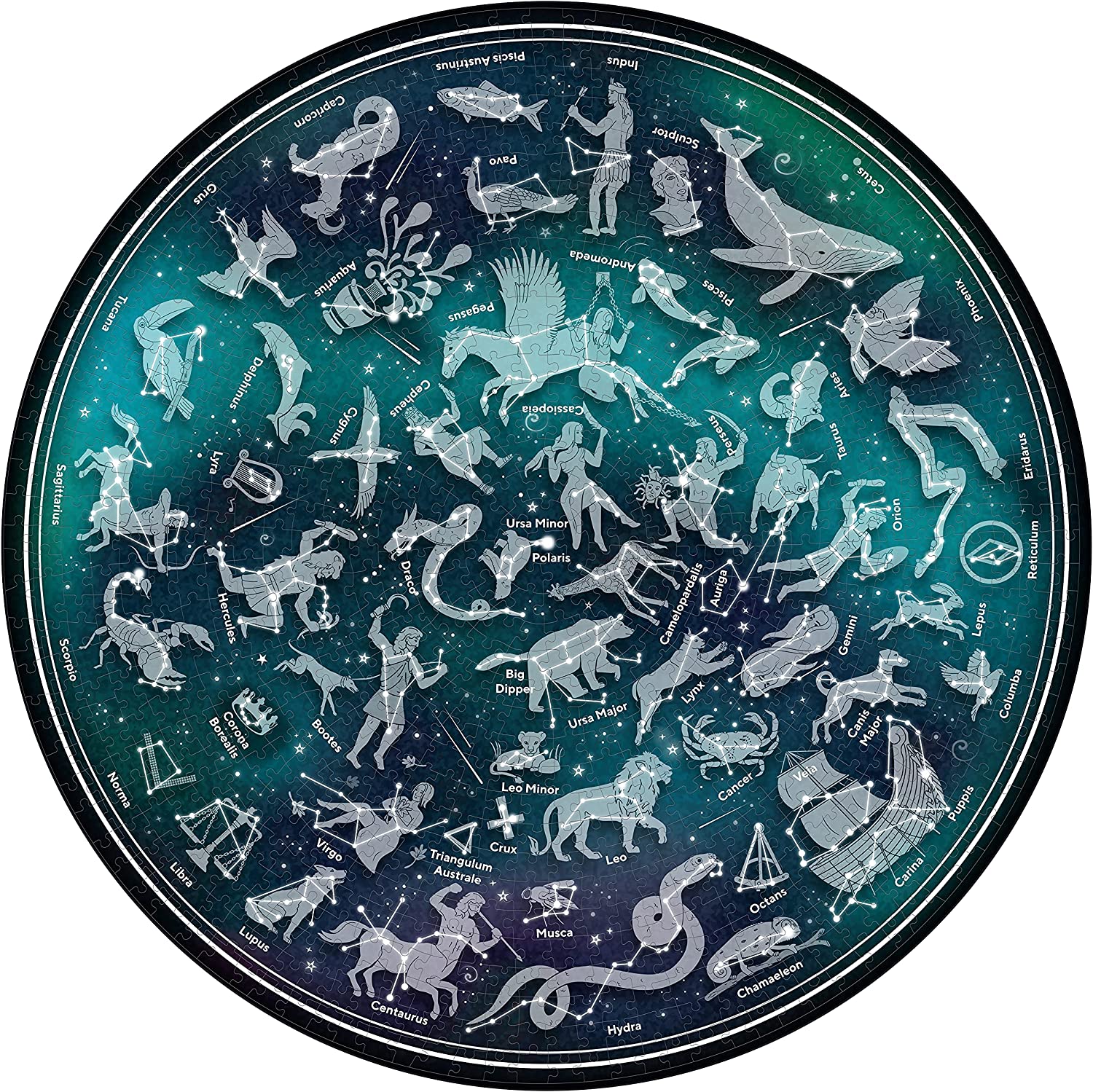 Map of the Stars 1000pc Jigsaw Puzzle - Image 2