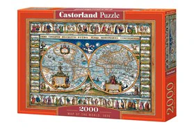 Map Of The World, 1639 2000p