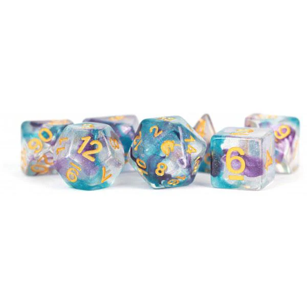 Unicorn - Fancy Fae - MDG Resin Polyhedral Dice Set