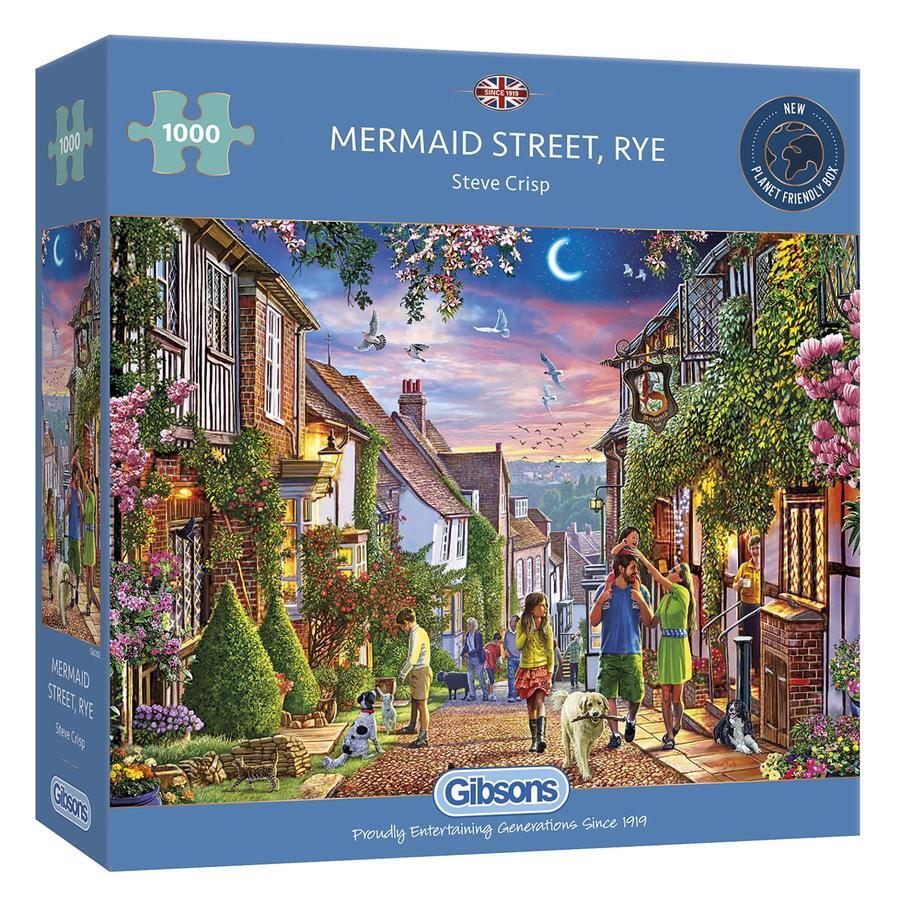 Mermaid Street, Rye 1000pc - Gibsons
