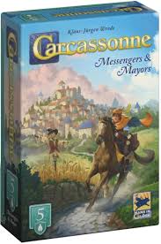 Messenger and Mayor - Carcassonne Expansion 5 - 2025 Redesign