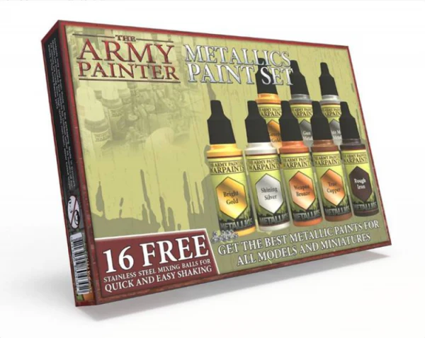 Metallics Paint Set