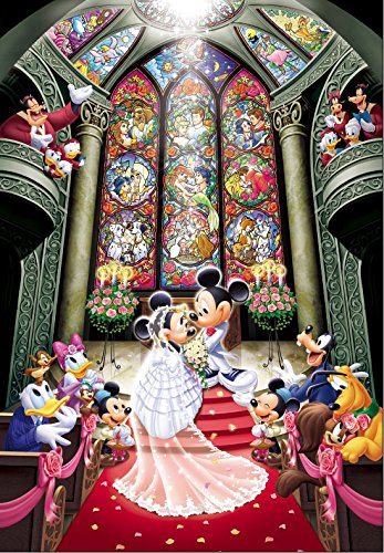 Mickey & Minnie Fantasy Celebration Puzzle 1000 pieces - Tenyo Puzzle Disney