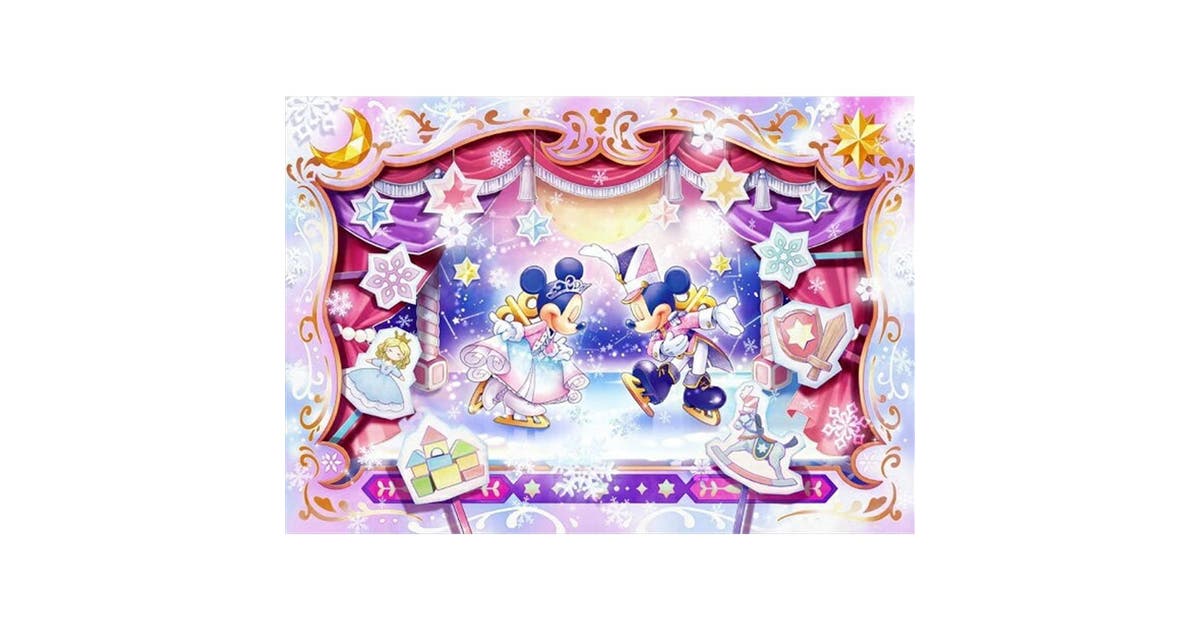 Mickey & Minnies Toy Kingdom Ice Show Puzzle 500 pieces - Tenyo Puzzle Disney