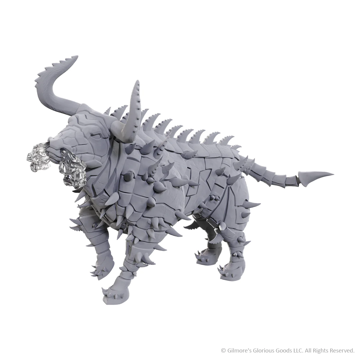 Miskath Gorgon - Critical Role Unpainted Minis