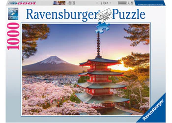 Mount Fuji Cherry Blossom View 1000p - RAVENSBURGER