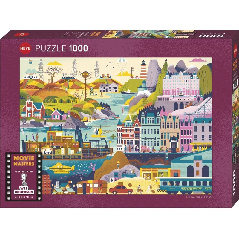Movie Masters, Wes Anderson 1000pc