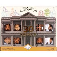 Museum Collection 30 Wood & Metal Brainteaser Puzzles - True Genius