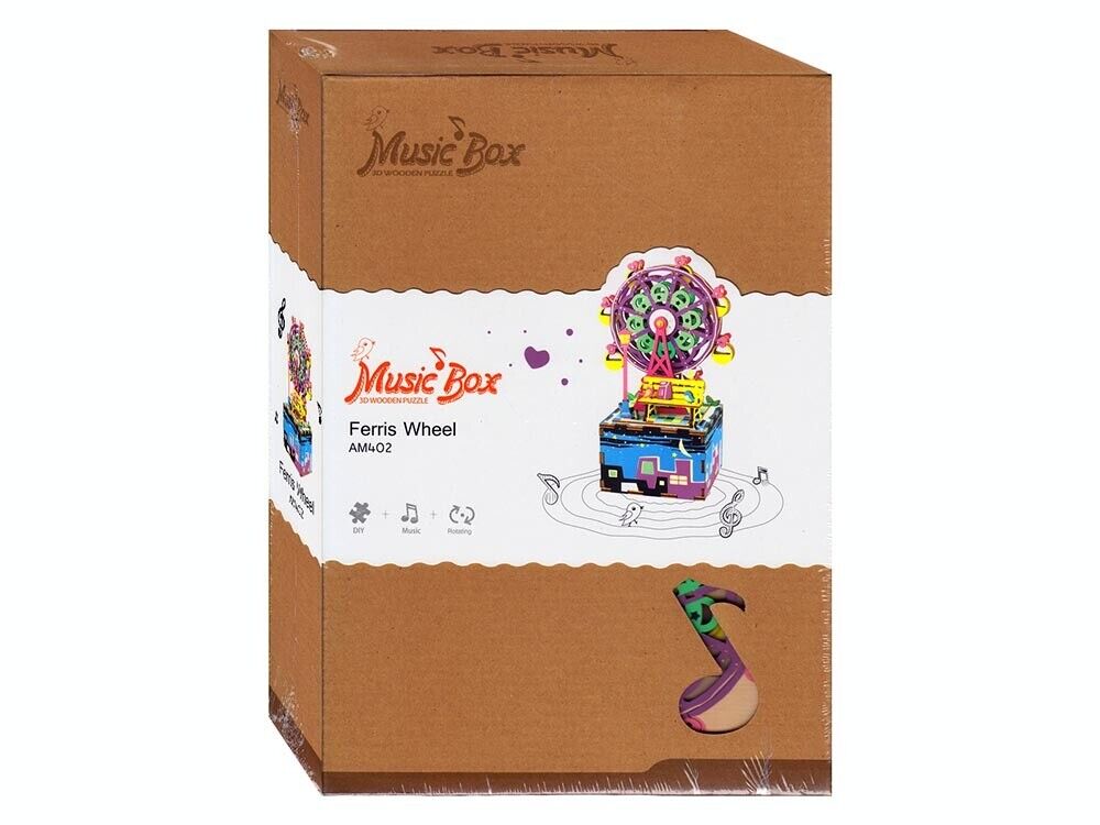 MUSIC BOX FERRIS WHEEL COLOUR - ROBOTIME