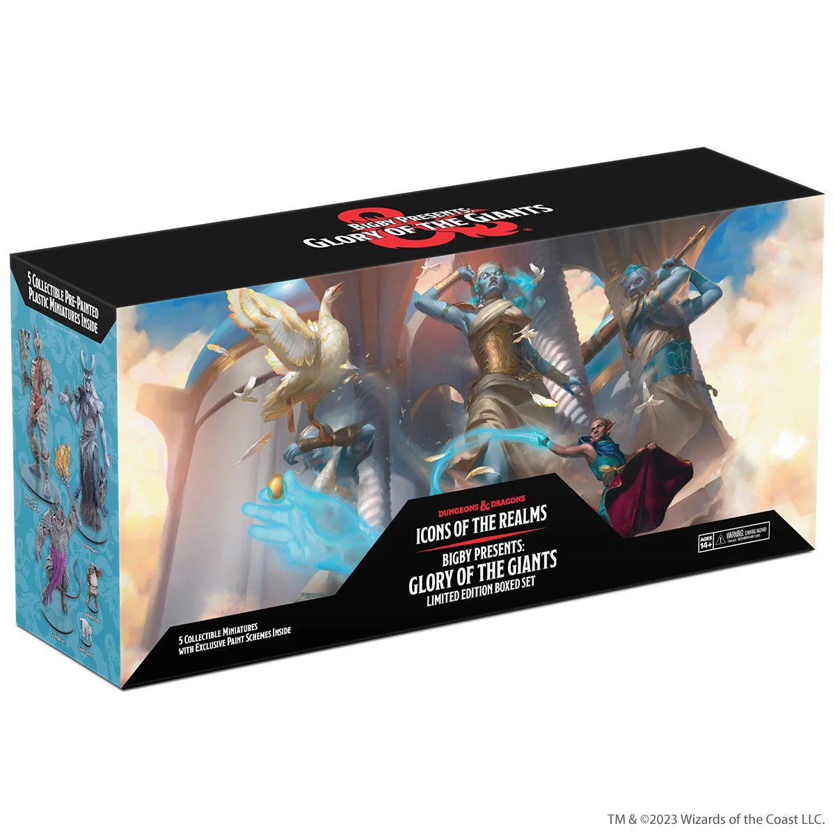 Glory of the Giants Limited Edition Boxed Set D&D Icons of the Realms Bigby