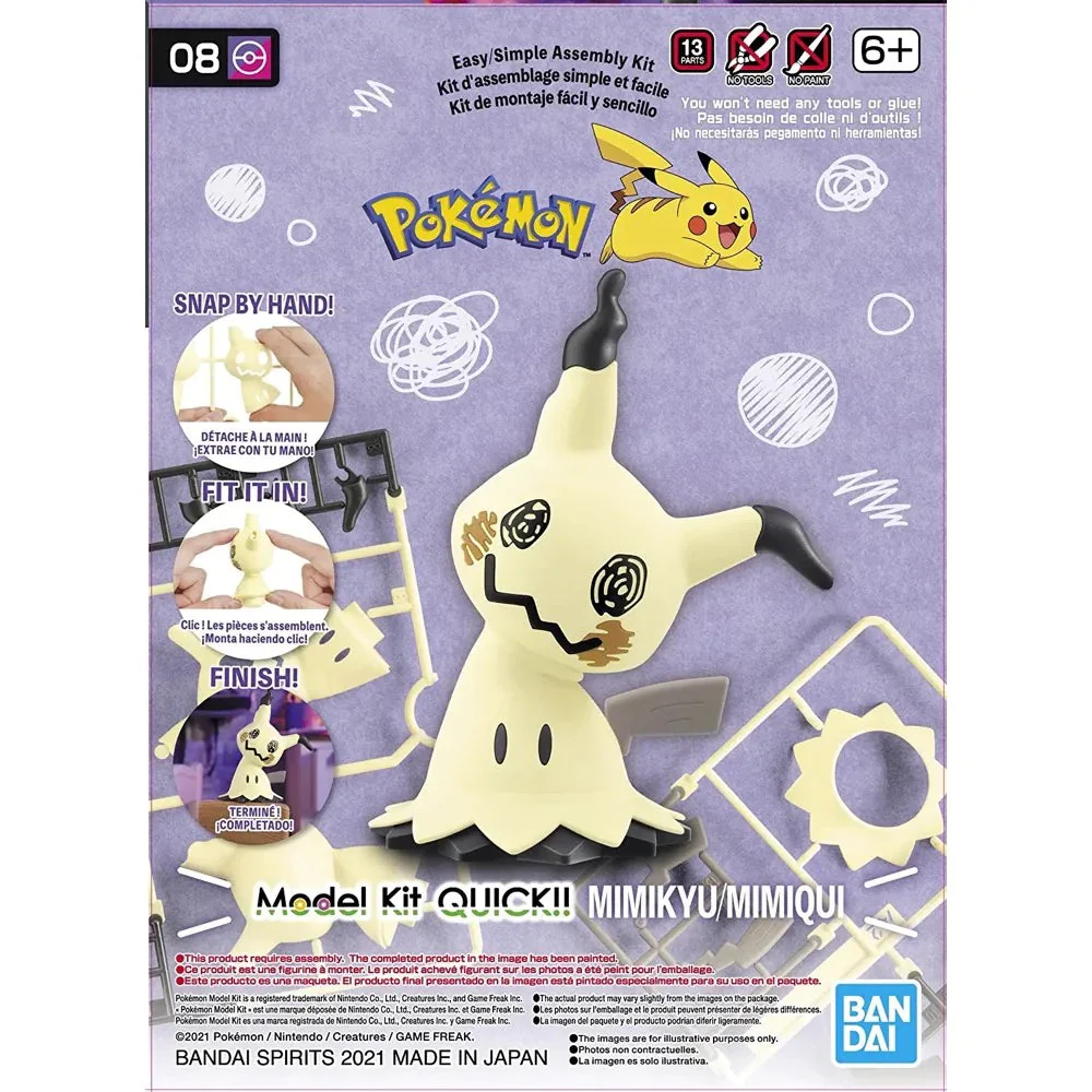 MIMIKYU Pokemon Model Kit Quick!! 08
