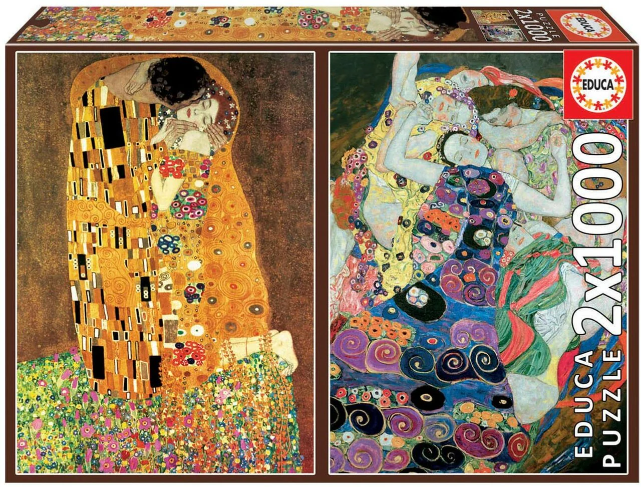 Gustav Klimt 2X1000p
