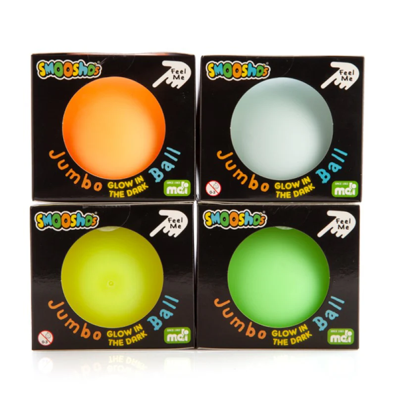 NO SPIKES GLOW IN THE DARK Jumbo Smooshos