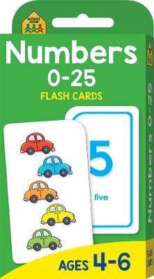 Numbers 0-25 - School Zone Flashcards