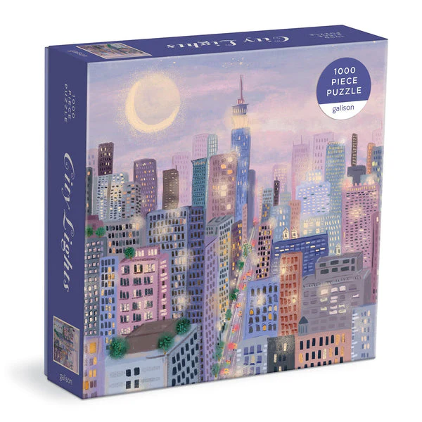 NY City Lights - 1000pc Galison