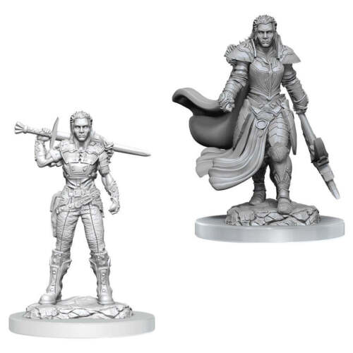 Orc Female Fighter - D&D Nolzurs Marvelous Unpainted Miniatures