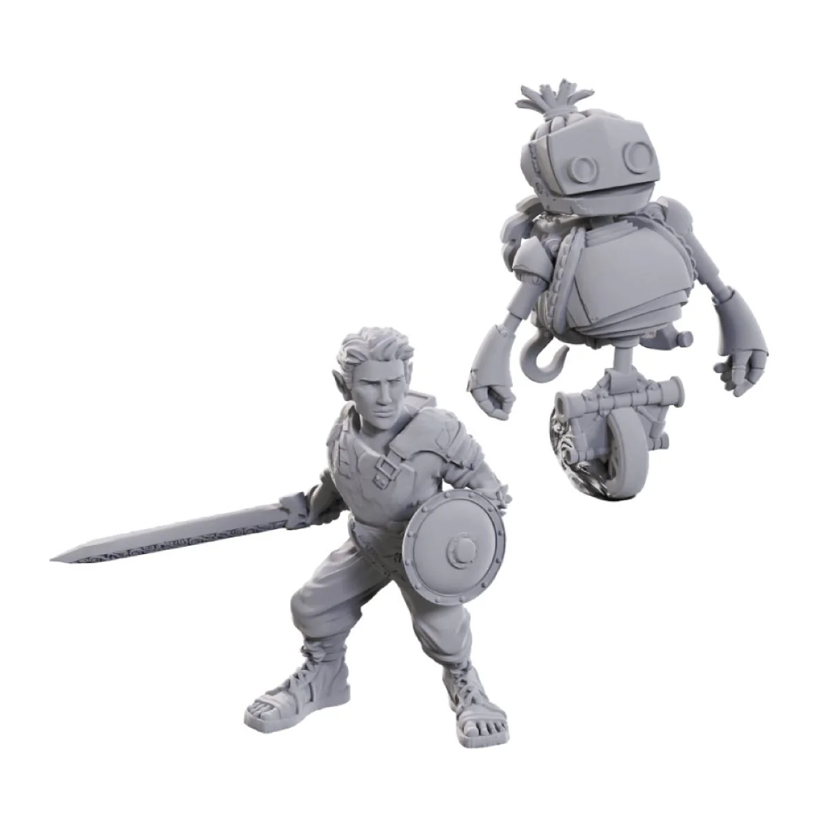 Orym and FCG Critical Role Unpainted Miniatures