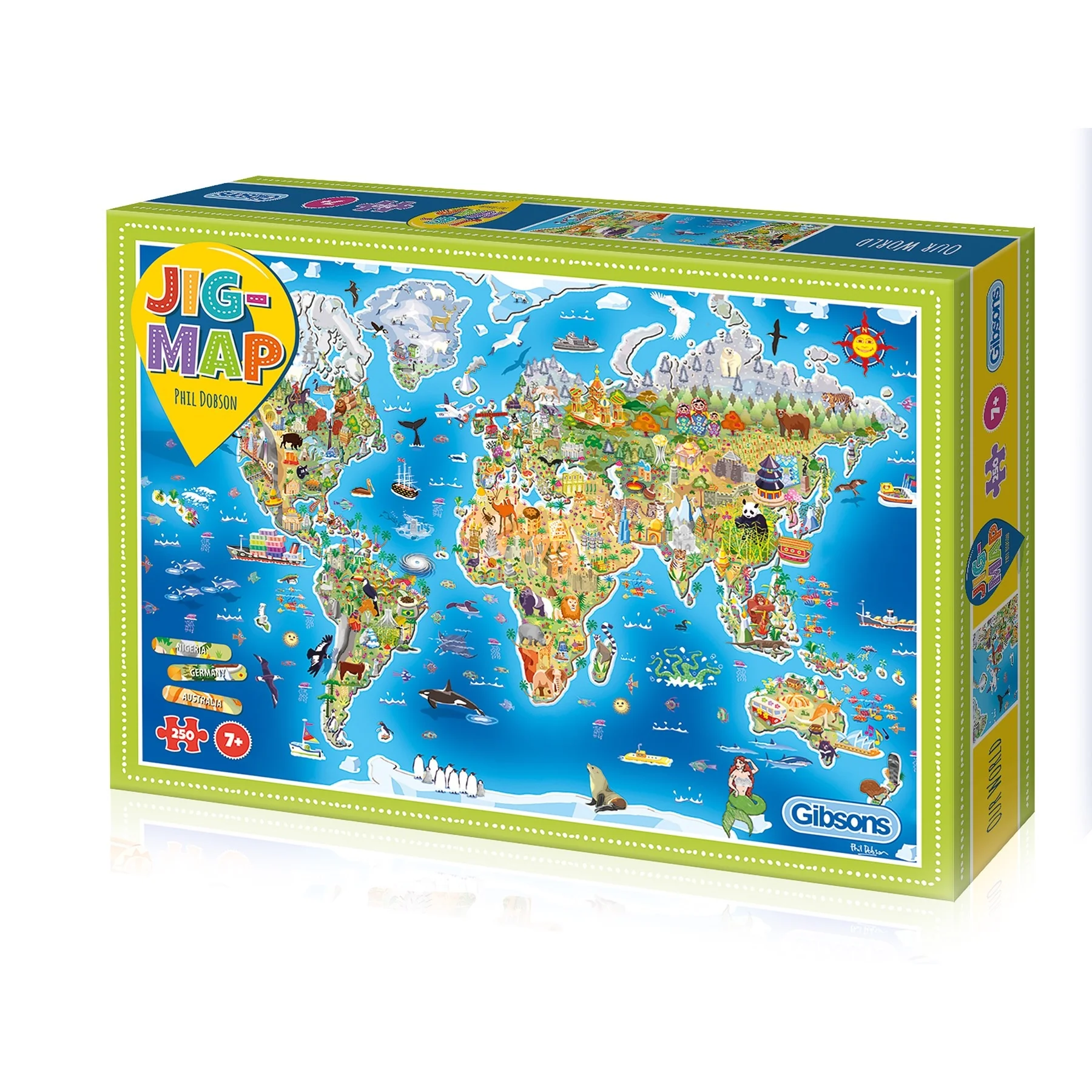 Our World 250 pc 7+ Jigmap- Gibson