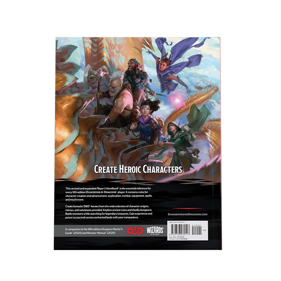 Players Handbook 2024 Refresh PHB - Dungeons & Dragons - 5E - Image 2