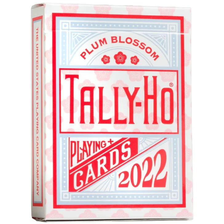 Plum Blossom- Bicycle Cards- Tally-ho