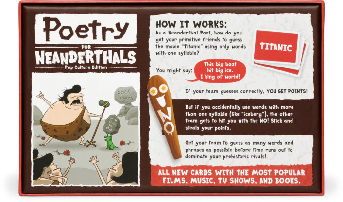 Poetry for Neanderthals Pop Culture Edition - Image 2