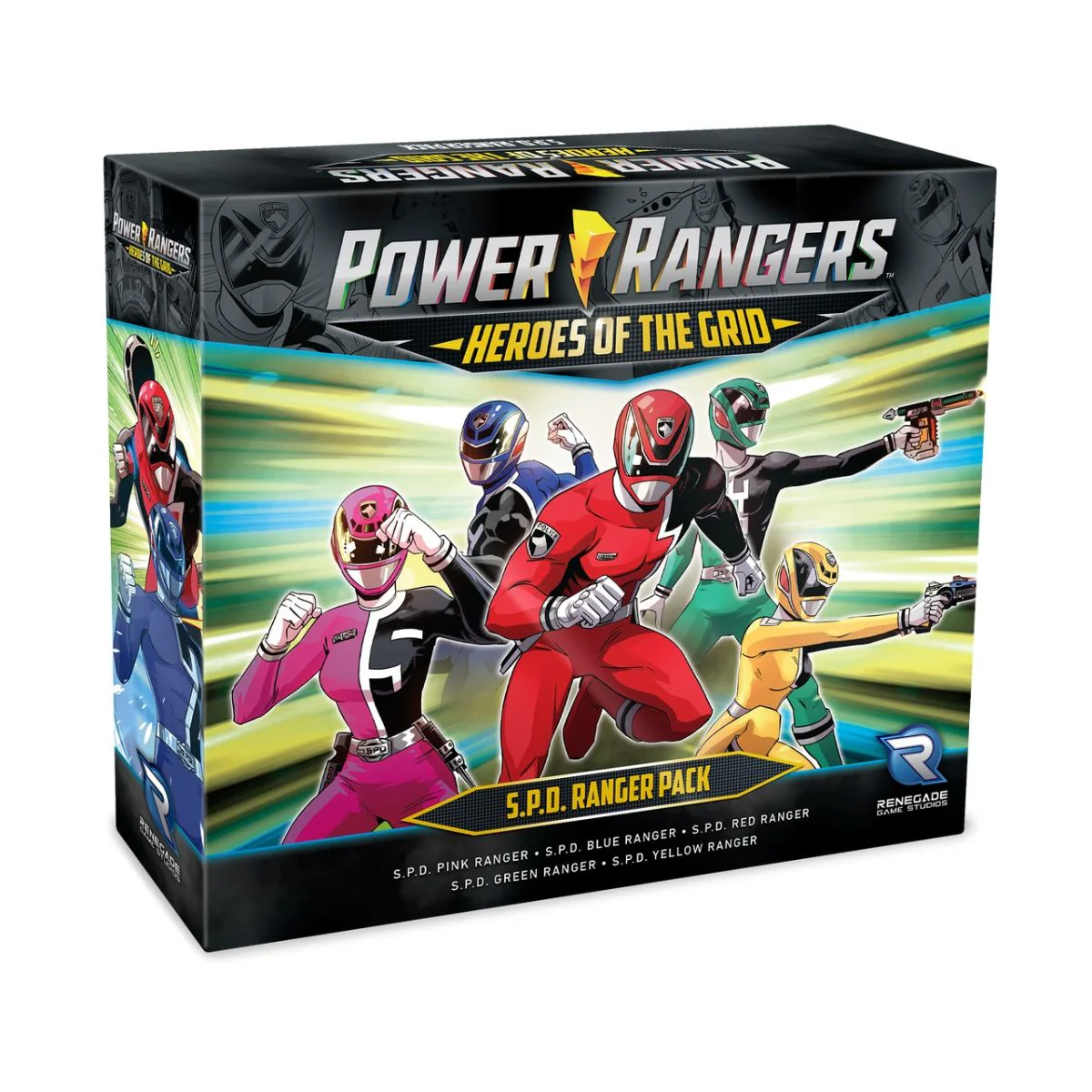 Power Rangers Heroes of the Grid - S P D Ranger Pack