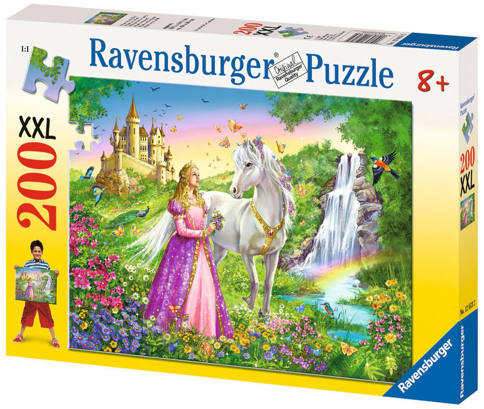 Princess with Horse Puzzle 200pc
