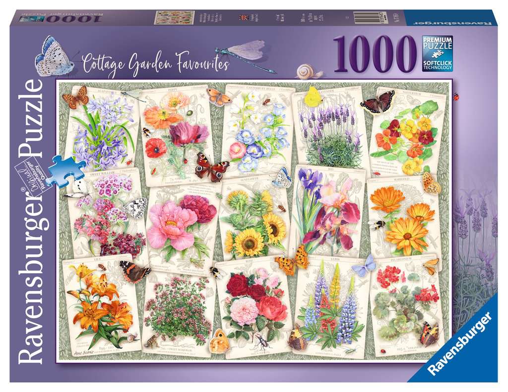 Cottage Garden Favourites 1000p - RAVENSBURGER