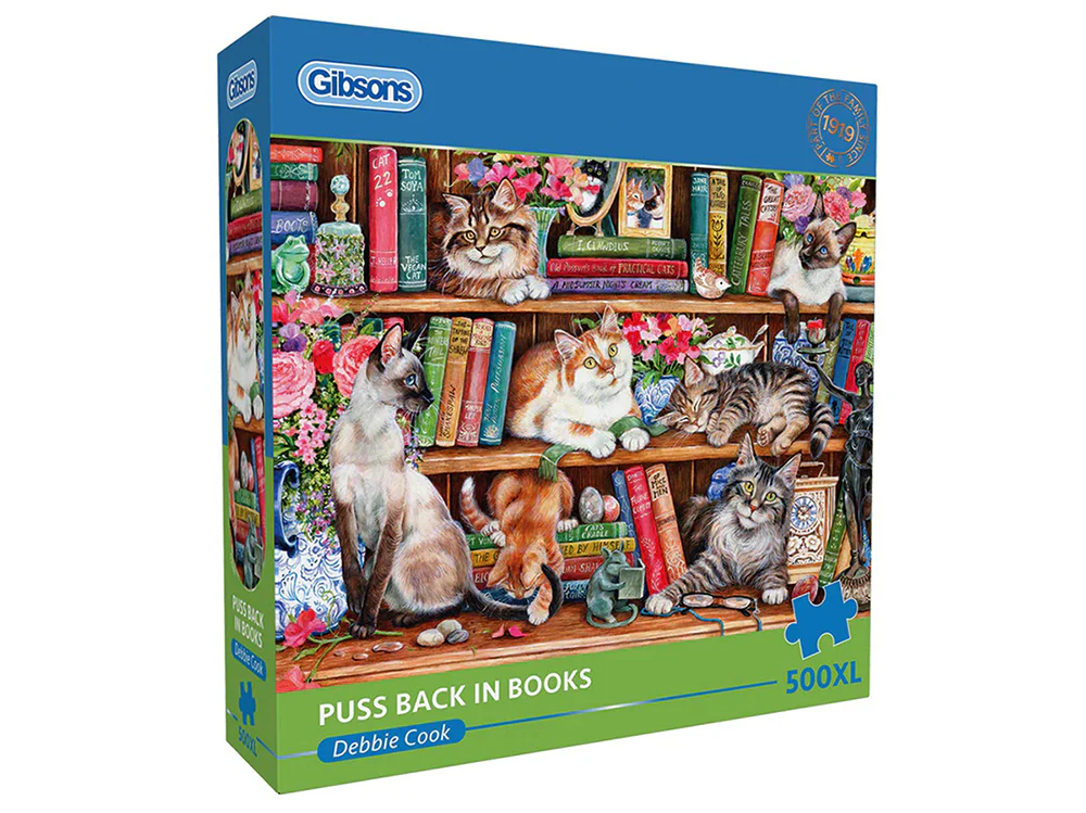 Puss Back In Book 500XL - Gibsons