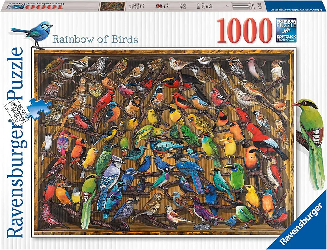 Rainbow of Birds 1000p - RAVENSBURGER