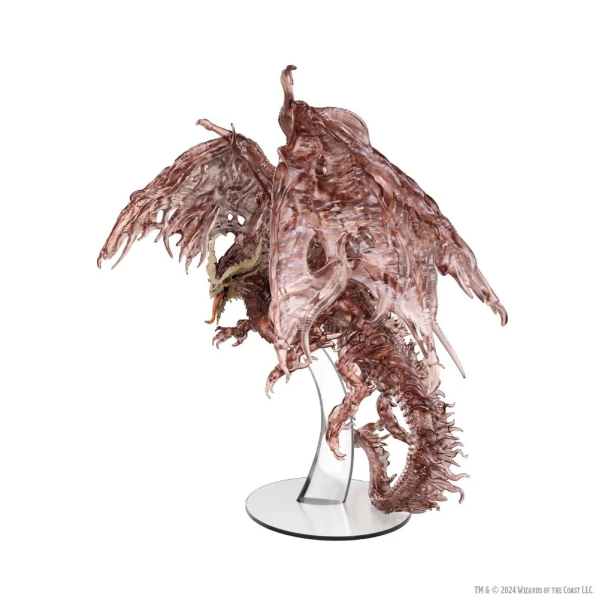 Red Ghost Dragon PAINTED D&D Nolzur's Marvelous Miniatures