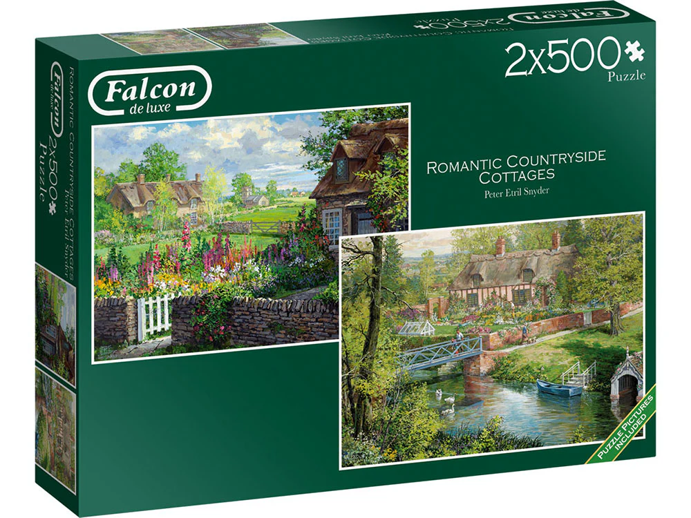 Romantic Country Cottages 2x500pc