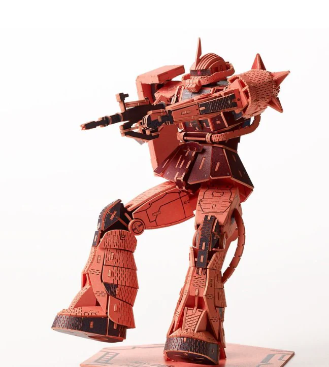 MS-06S Zaku II Gundam Paper Puzzle