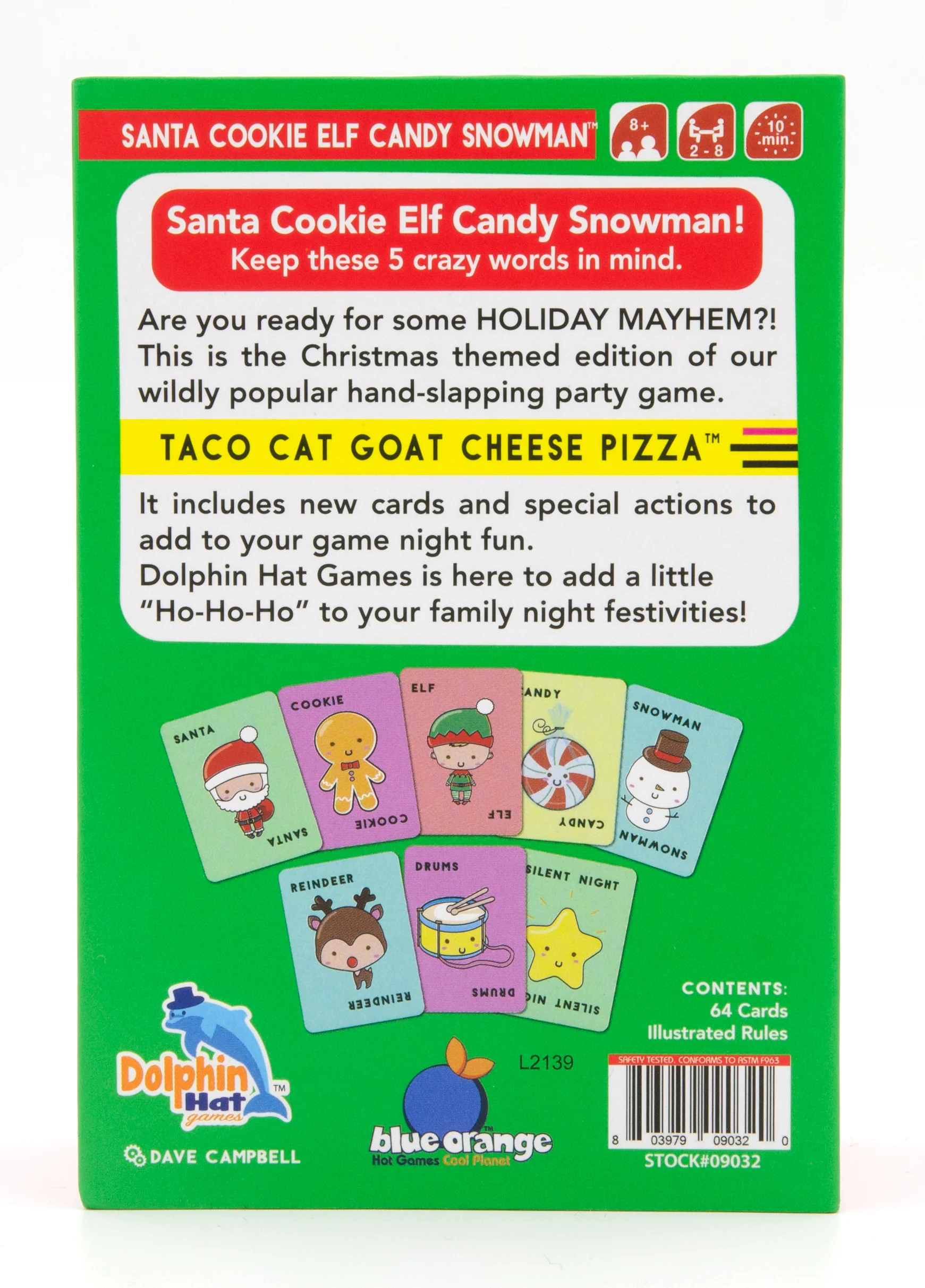Santa Cookie Elf Candy Snowman - Taco Cat Goat Cheese - Image 4