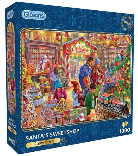 Santas Sweetshop - Gibsons - 1000 pce