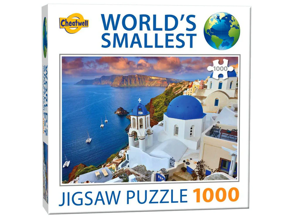 SANTORINI - WORLDS SMALLEST 1000pc