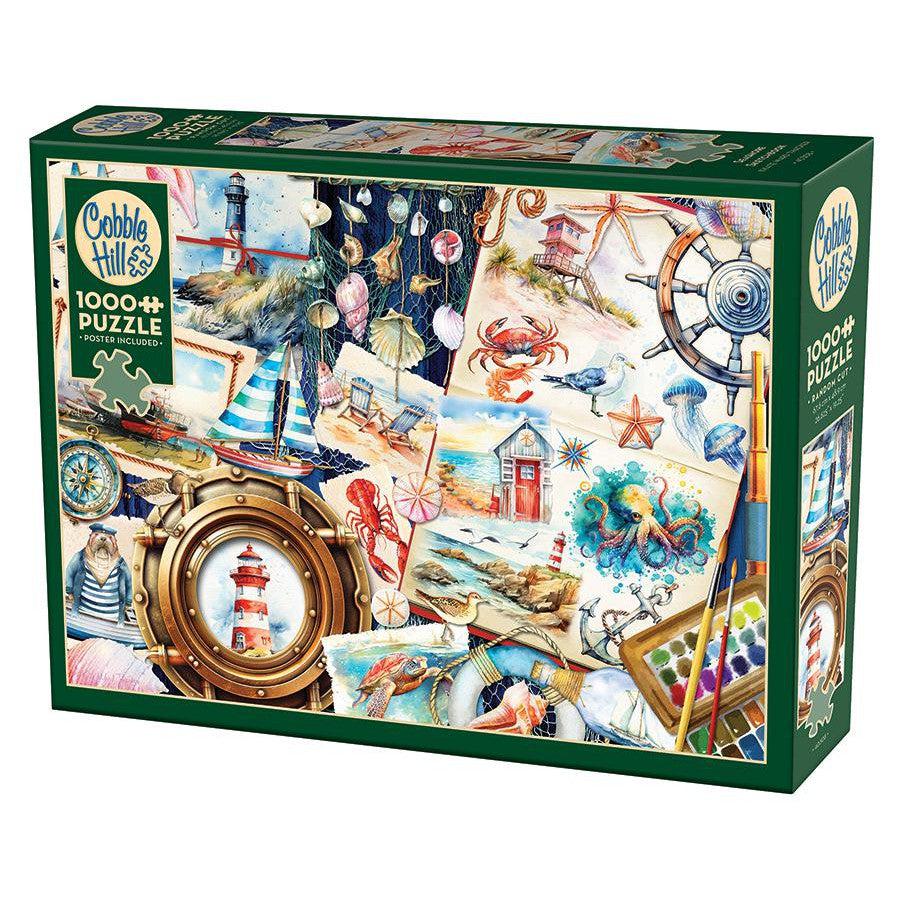 Seahorse Sketchbook - Cobble Hill 1000Pc