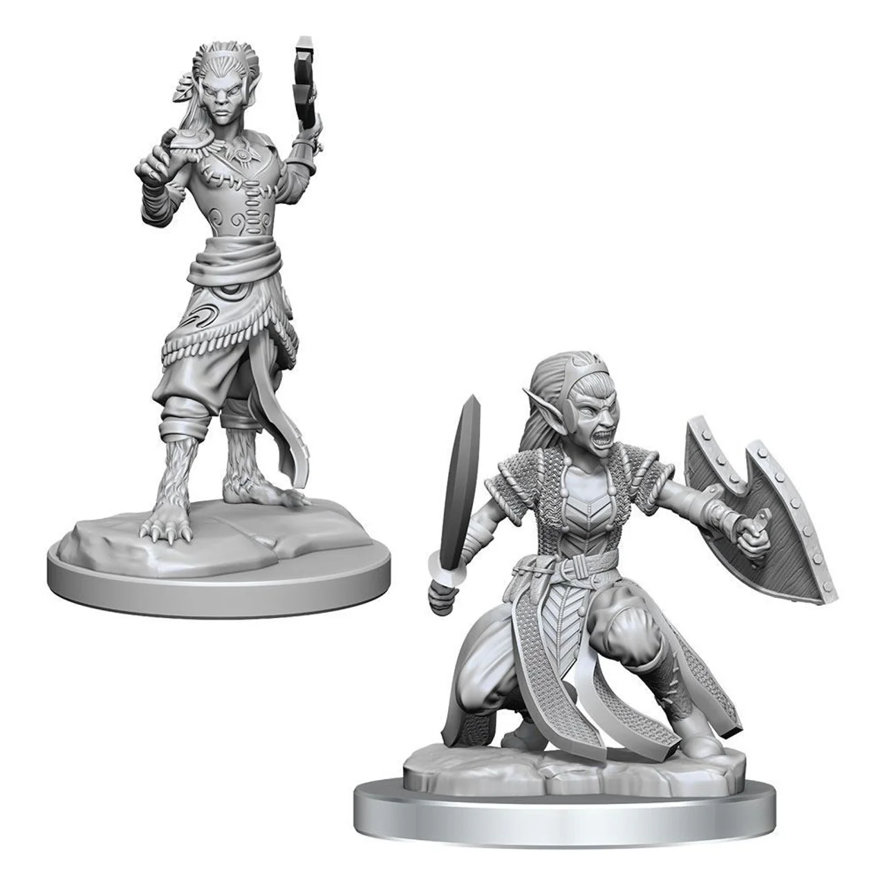 Shifter Fighters - D&D Nolzurs Marvelous Unpainted Miniatures