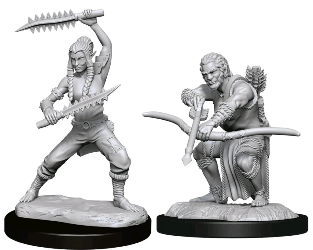Shifter Wildhunt Ranger - D&D Nolzurs Marvelous Unpainted Miniatures