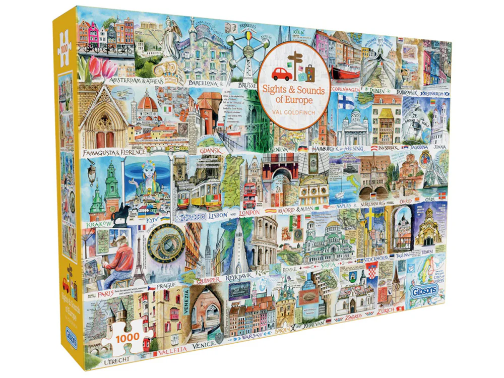 SIGHTS & SOUNDS OF EUROPE 1000