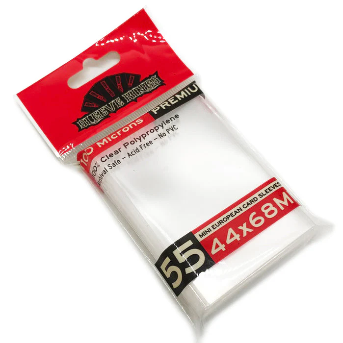 Sleeve Kings Premium Board Game Sleeves Mini European (55 per pack)