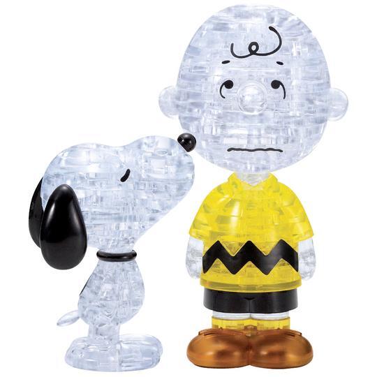 Snoopy and Charlie Brown- 3D Crystal Puzzle