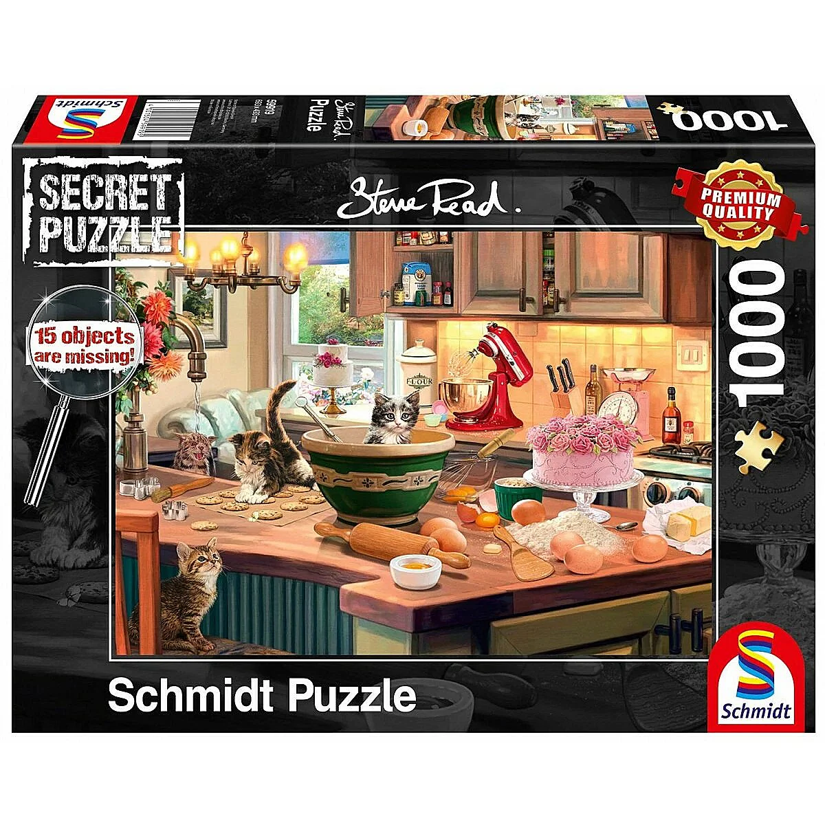 At The Kitchen Table - Secret Puzzle 1000pc
