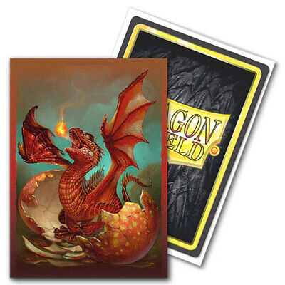Sparky Baby Dragon Brushed Art - 63.5x88 Sleeves - Box 100 Dragon Shield - Image 2