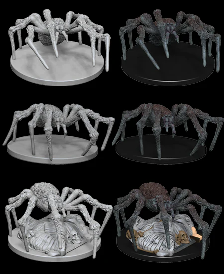 Spiders - D&D Nolzurs Marvelous Unpainted Miniatures