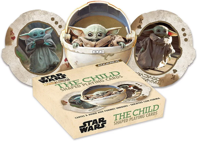 Star Wars - The Mandalorian The Child Shaped Playing Cards