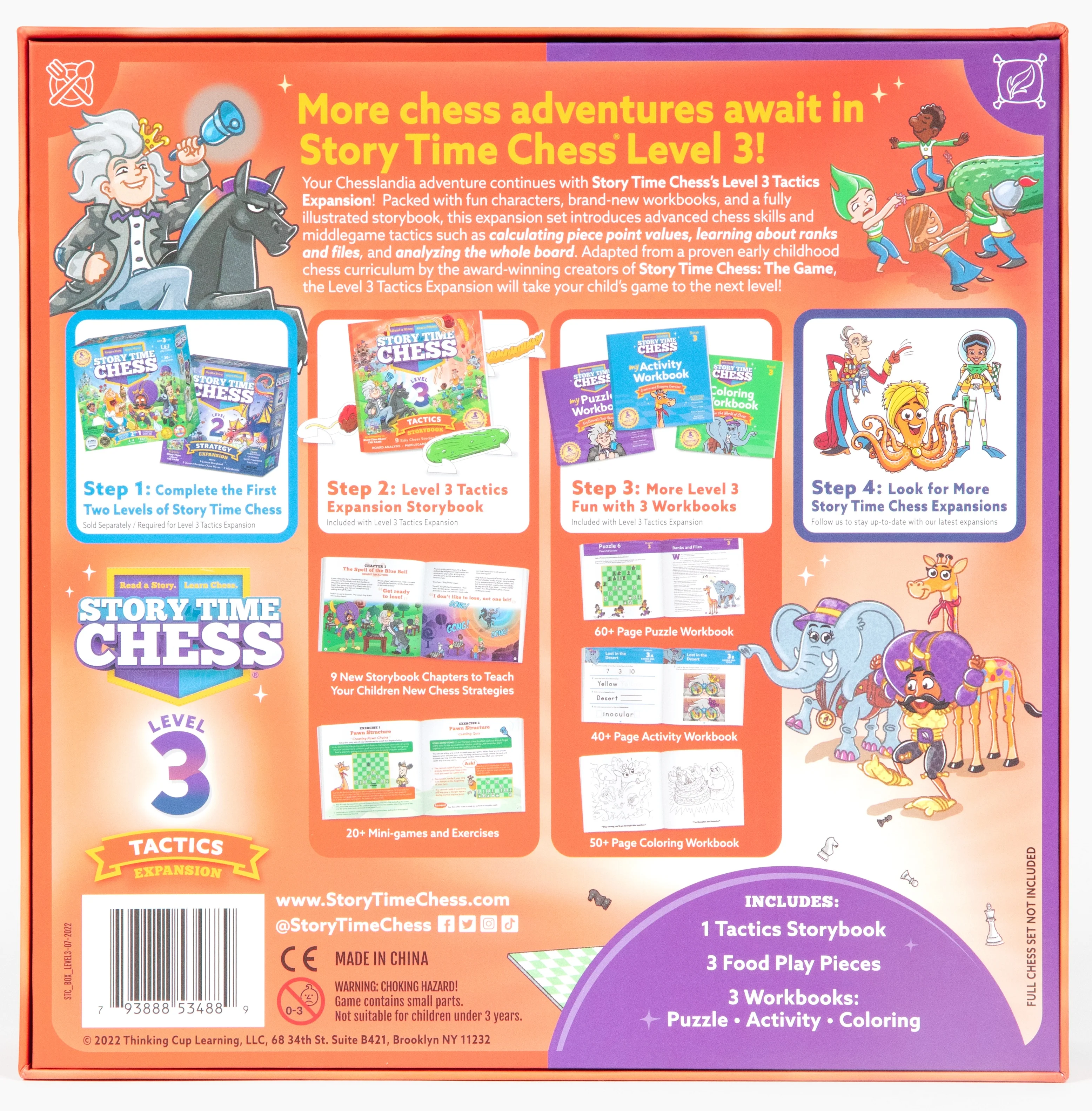 Story Time Chess Level 3 Tactics Expansion - Image 2