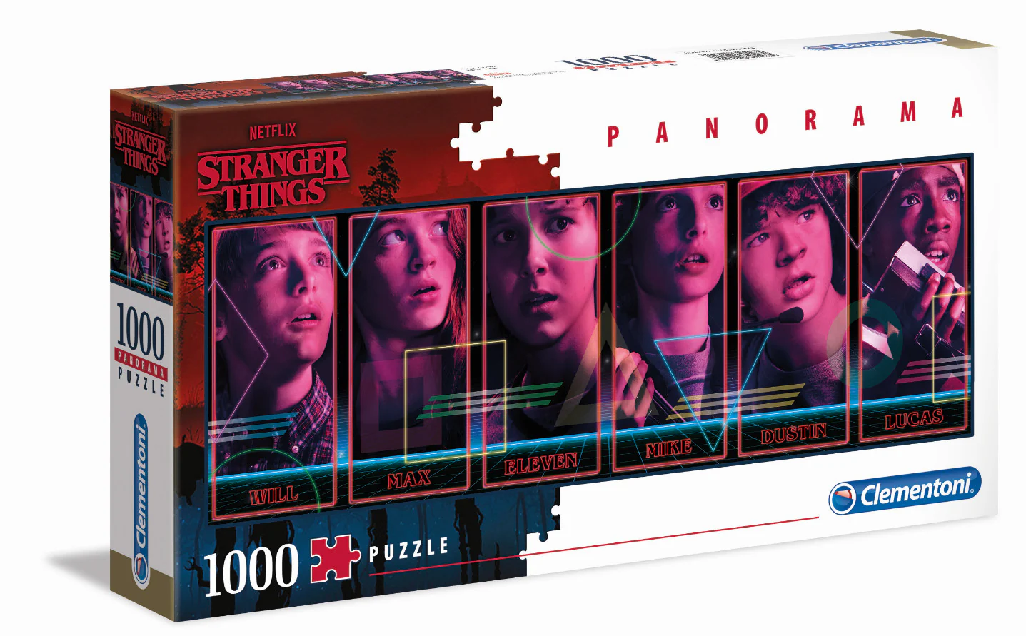 Stranger Things Panorama - Clementoni 1000pce