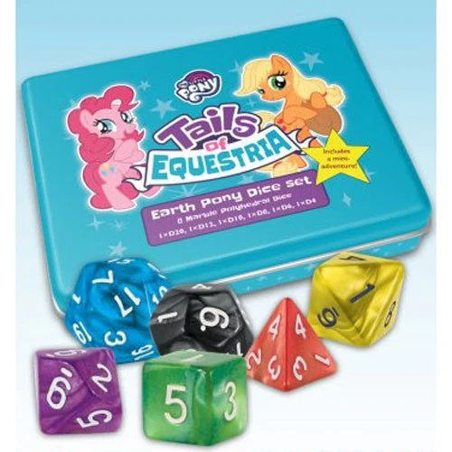 Tails of Equestria - Earth Pony Dice Set